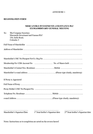 REGISTRATION FORM